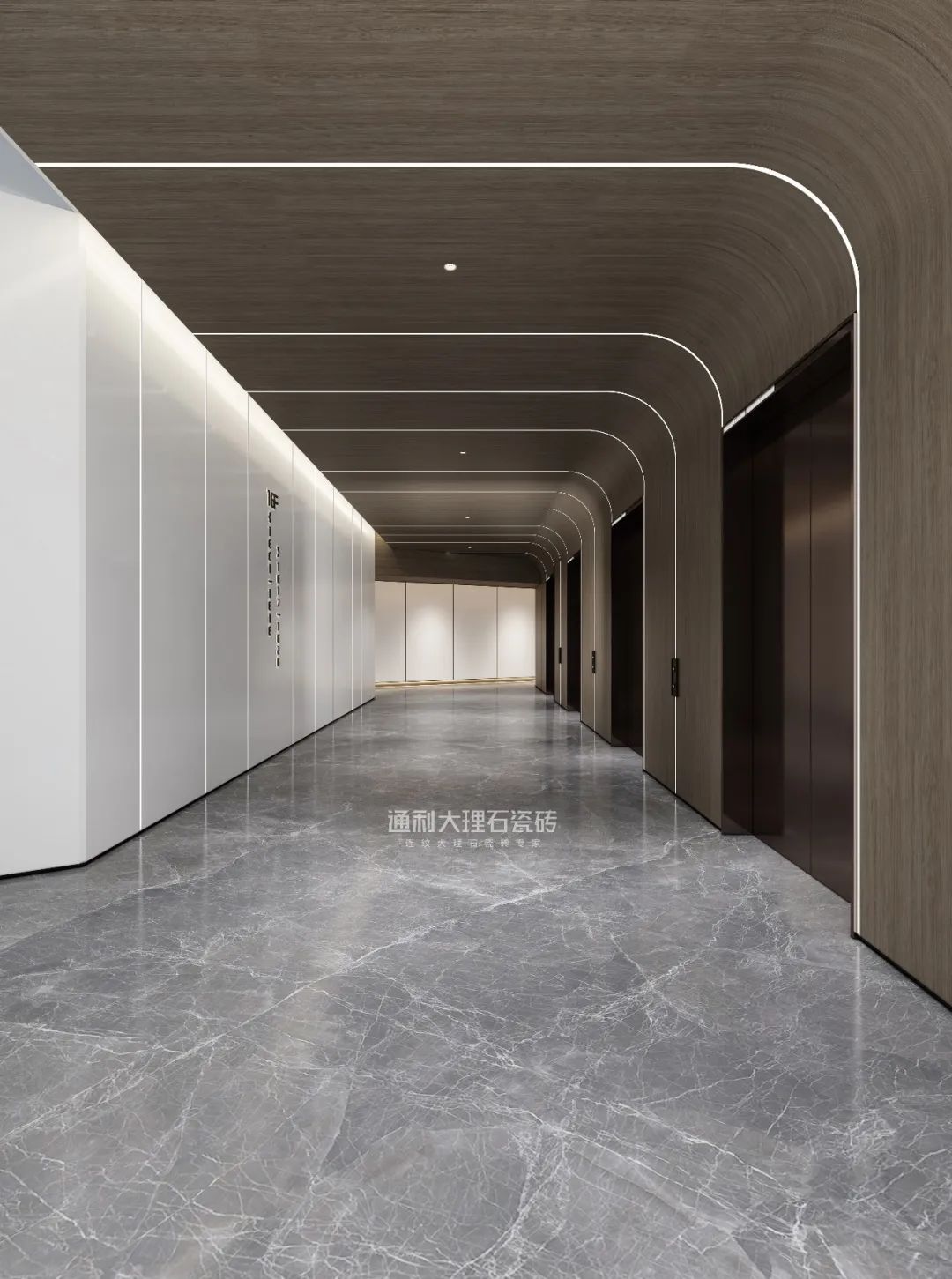 设计品鉴丨过道与走廊空间，以连纹之美延伸无限魅力(图7)