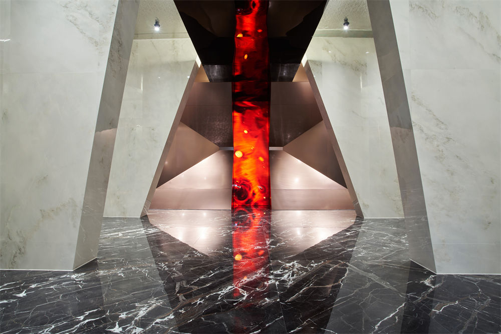 通利大理石瓷砖丨全新形象展厅解构无垠之美(图11)
