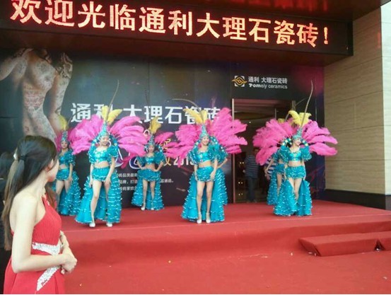 通利大理石瓷砖新展厅，盛大开业耀眼撼华夏(图3)