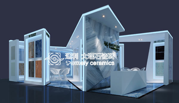 通利大理石瓷砖参加国际石材展，角逐国际市场