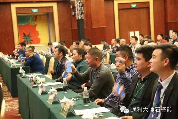 “共商合享，通志利业”通利大理石瓷砖首脑峰(图12)