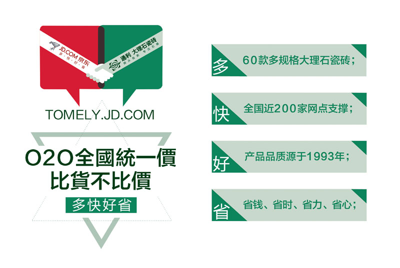 通利大理石瓷砖O2O全国统一价暨四代新品全球上(图3)