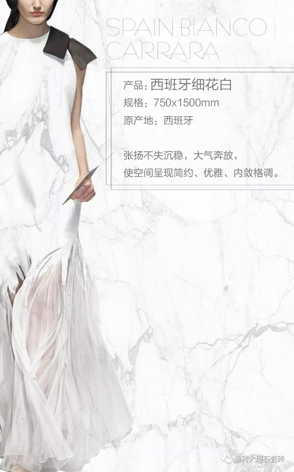 【通利大理石瓷砖】西班牙细花白-难以抗拒的自然与舒适(图3)