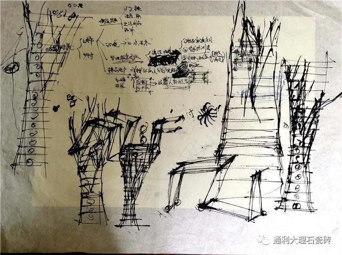 「余工中外团队」通利TOMELY大理石瓷砖艺术大宅展厅全案展示(图6)