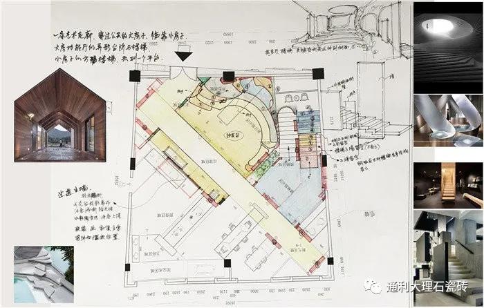 「余工中外团队」通利TOMELY大理石瓷砖艺术大宅展厅全案展示(图7)