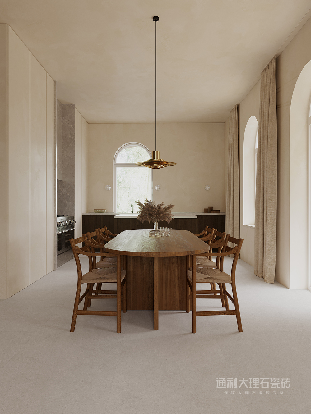 莱姆石 （米白）-效果图